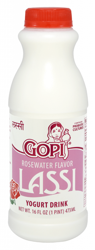 Yogurt Drink Lassi Rosewater 1 pt.