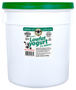 Plain Yogurt Lowfat Pail 32 lb.