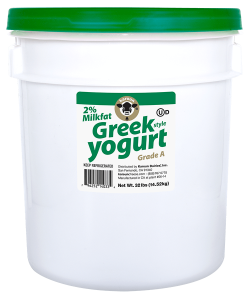 Greek Style Yogurt Plain Lowfat Pail 32 lb.