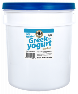 Greek Style Nonfat Yogurt Pail 32 lb.