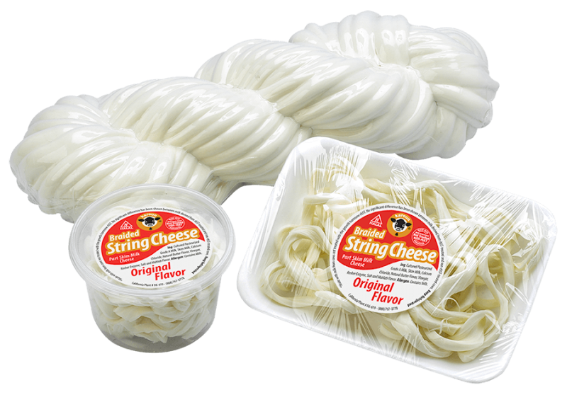 Braided String Cheese Original 8 lb.