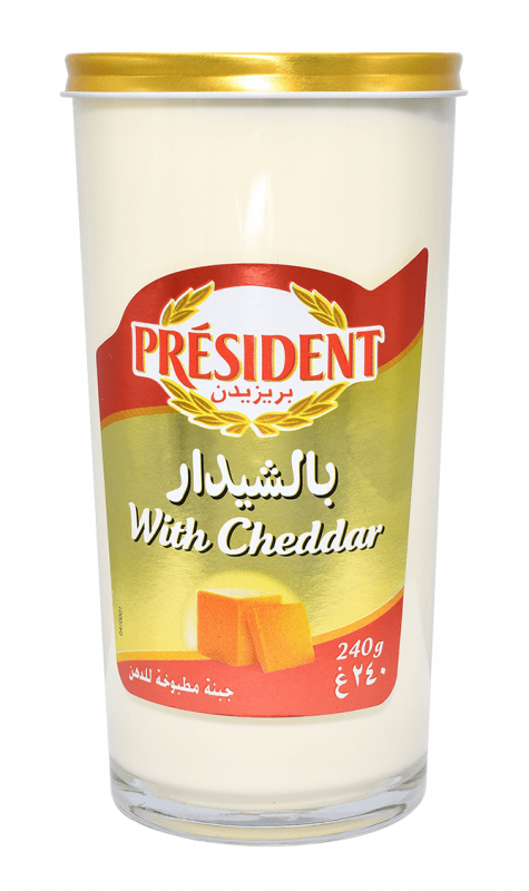 Président Cheddar Cream Cheese 250 g.
