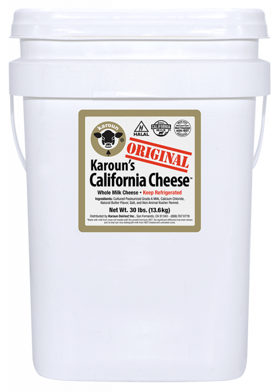 California Cheese Pail 30 lb.