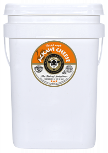 Ackawi Cheese Pail 25 lb.