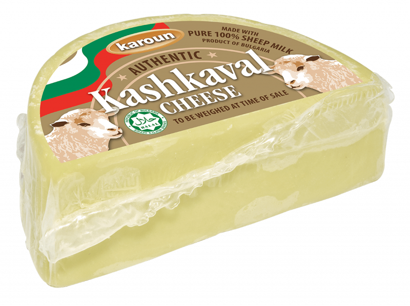 Sheep Milk Kashkaval Cheese Half Moon 560 g. apx.