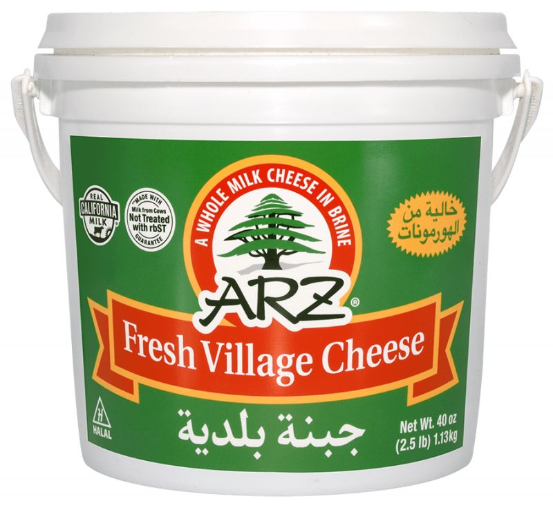 Fresh Village Cheese in Brine Pail 2.5 lb.