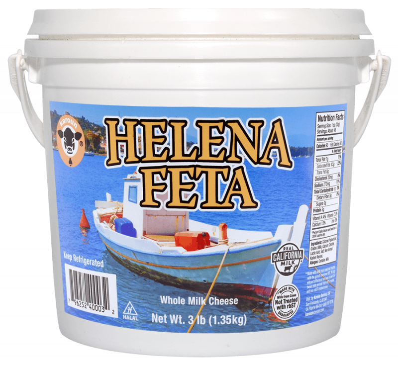 Helena Cheese in Brine Pail 3 lb.