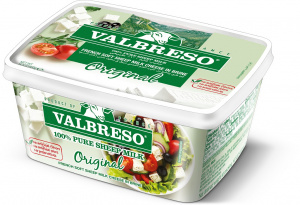 Valbreso French Sheep's Milk Cheese in Brine 400 g.