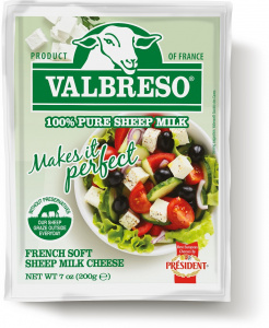 Valbreso French Sheep's Milk Cheese Vacuum Pack 16 oz