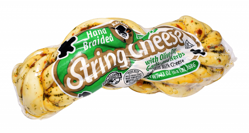 Hand Braided String Cheese - Marinated 13 oz.