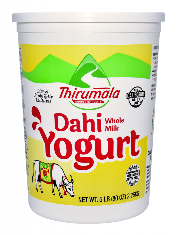 Dahi Yogurt - Whole Milk 5 lb.