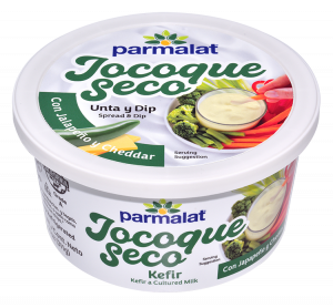 Parmalat Jocoque Seco con Jalapeño y Cheddar 11 oz.