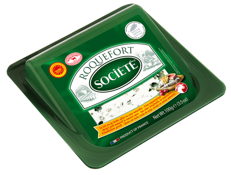 Roquefort, Societe Sheep's Milk Cheese 3.5 oz.