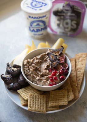 Cinnamon Fig Labne Cold Cream Cheese Dip