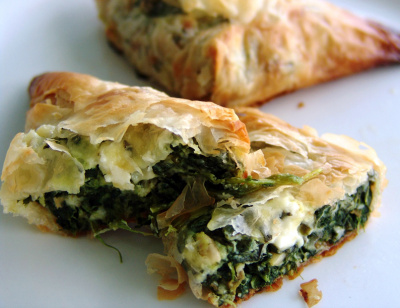 Goat Feta Spinach Pie