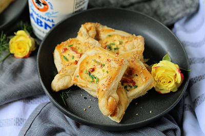 Savory Labna - Custard Pastries